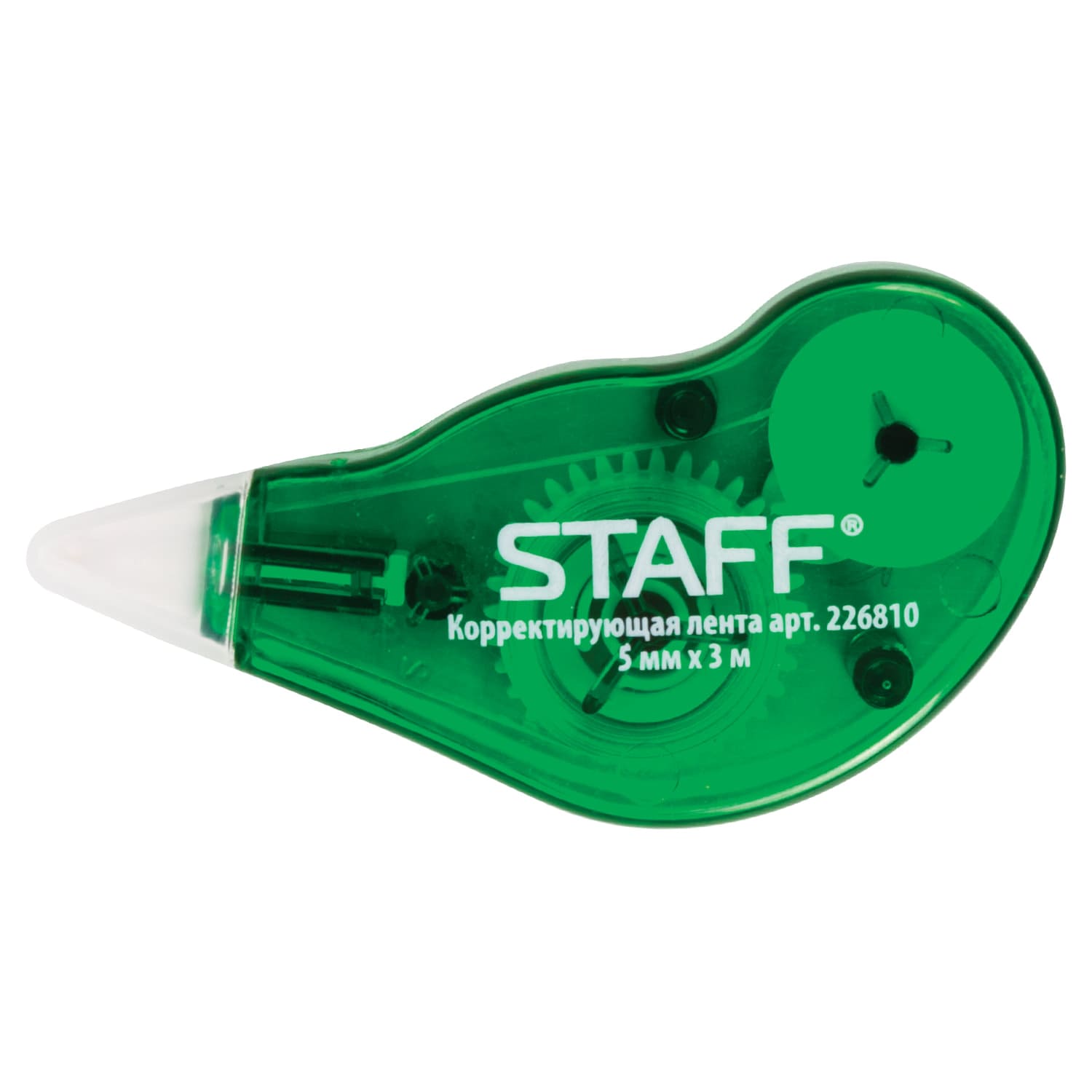Корректирующая лента 'STAFF' 5 мм х 3 м , с подкручиванием, 226810